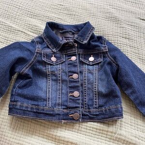 Toddler girls jean jacket size 18-24m